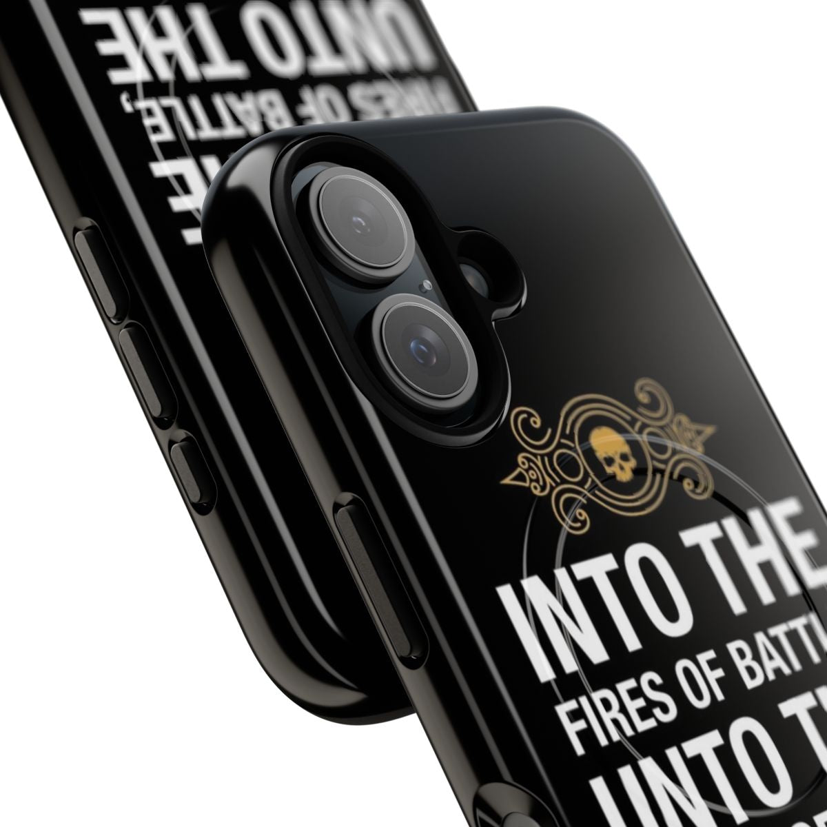 Magnetic tough phone case with Warhammer-inspired design - Detail