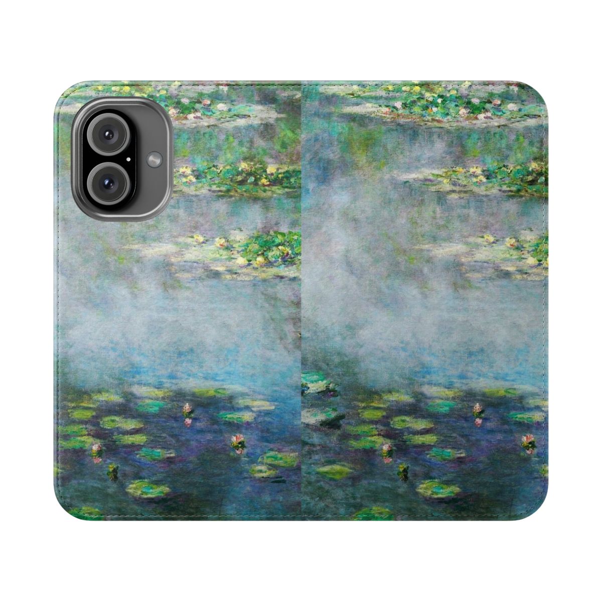 Vintage fine art phone case featuring Claude Monet's 1906 painting of water lilies