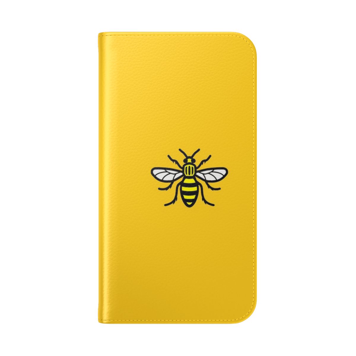 Manchester worker bee themed phone case cover - Folded Back