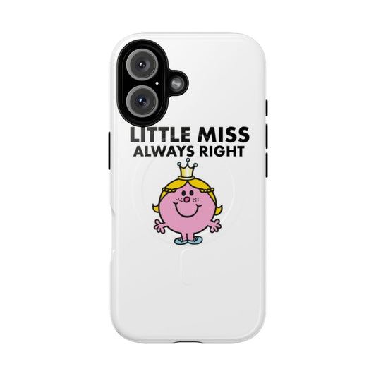 Trendy "Little Miss Always Right" magnetic tough phone case