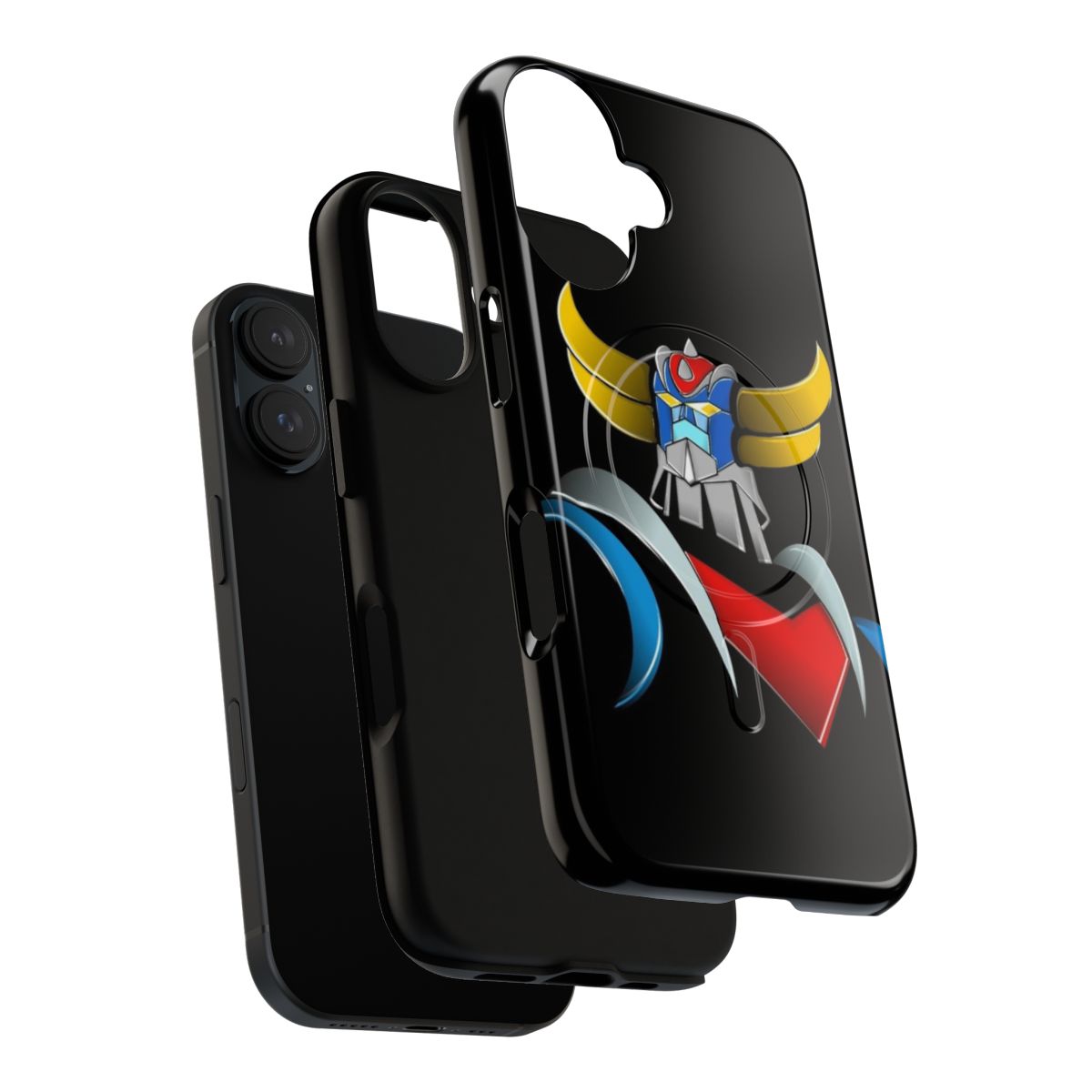 Retro anime-inspired Grendizer, Goldorak magnetic tough phone case - Layers