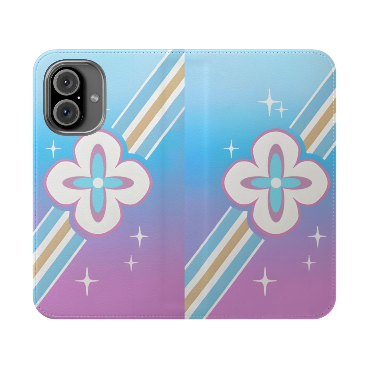 Honkai Star Rail themed flip cover phone case