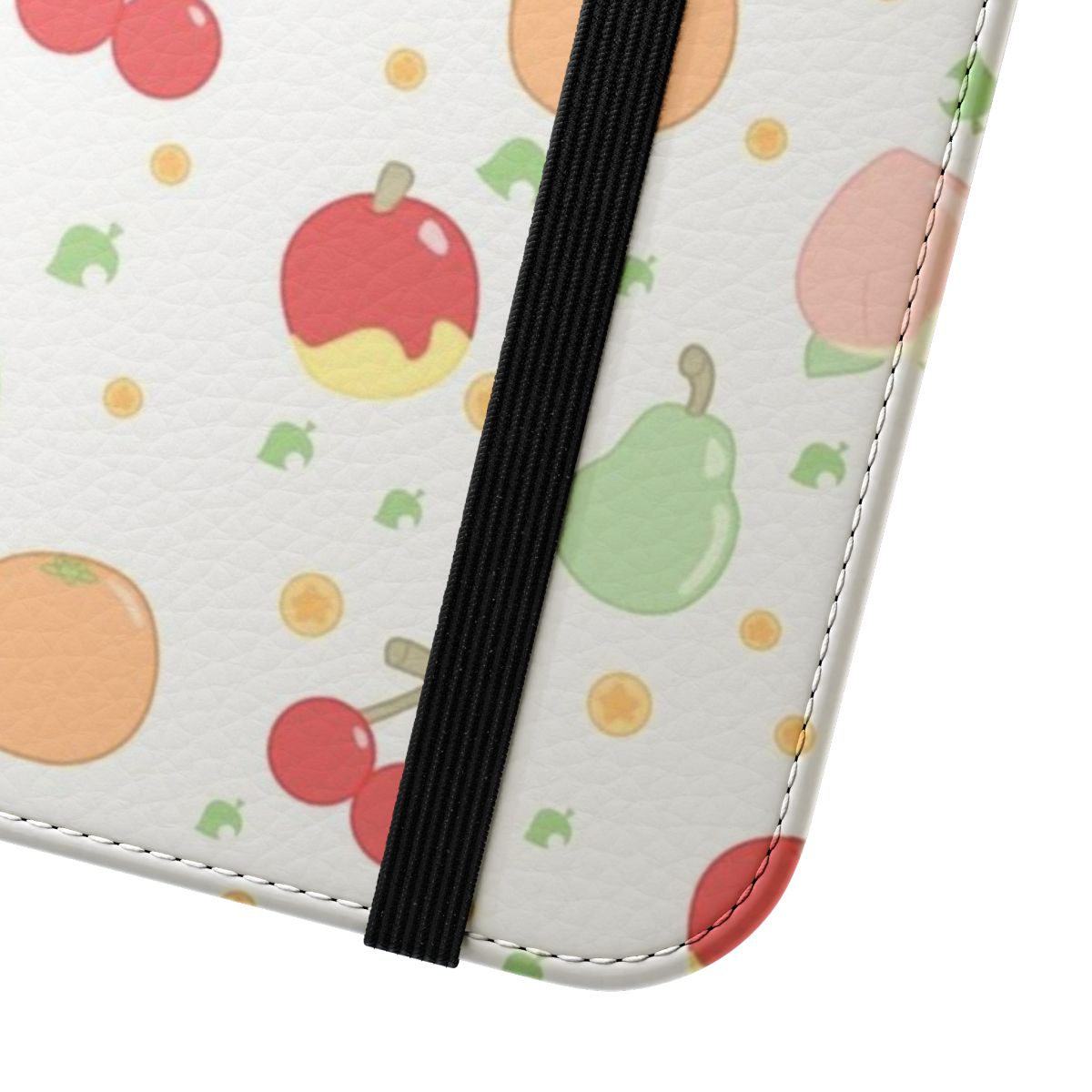 Colorful fruit pattern phone case cover with a cute and adorable design - Close Up