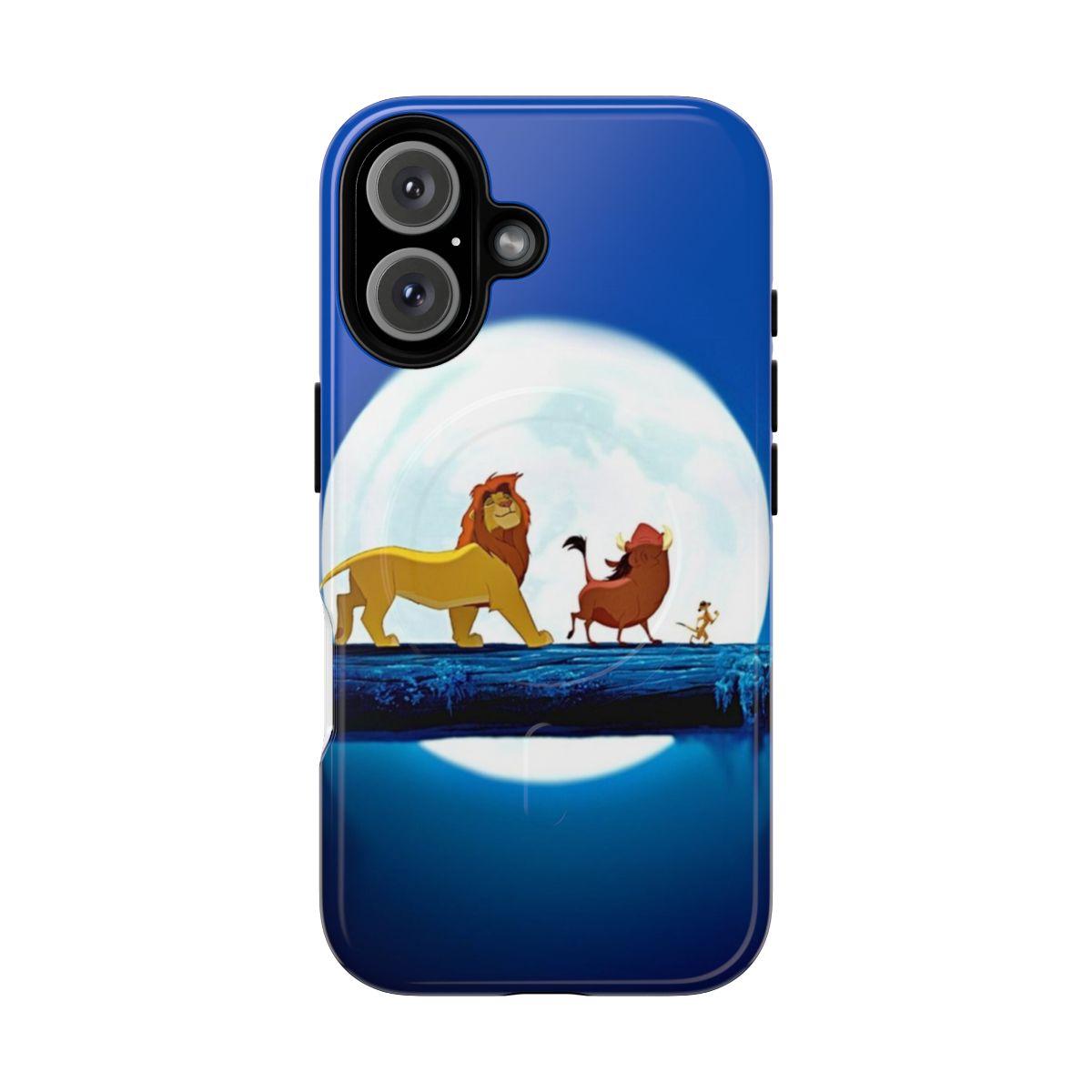 A magnetic tough phone case design inspired by the classic Disney film The Lion King.