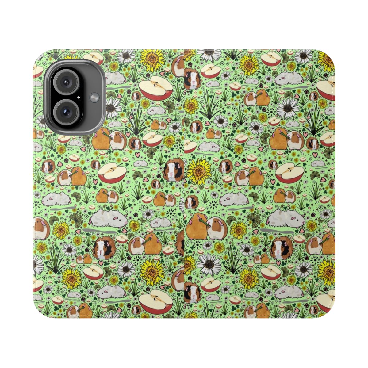 Vibrant and stylish guinea pig themed phone case cover