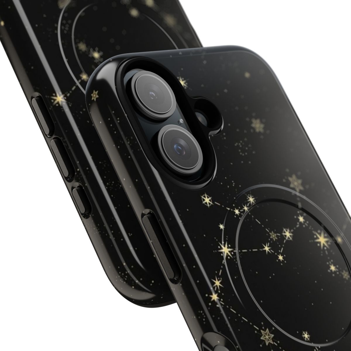 Magnetic tough phone case featuring the constellations of the zodiac - Detail