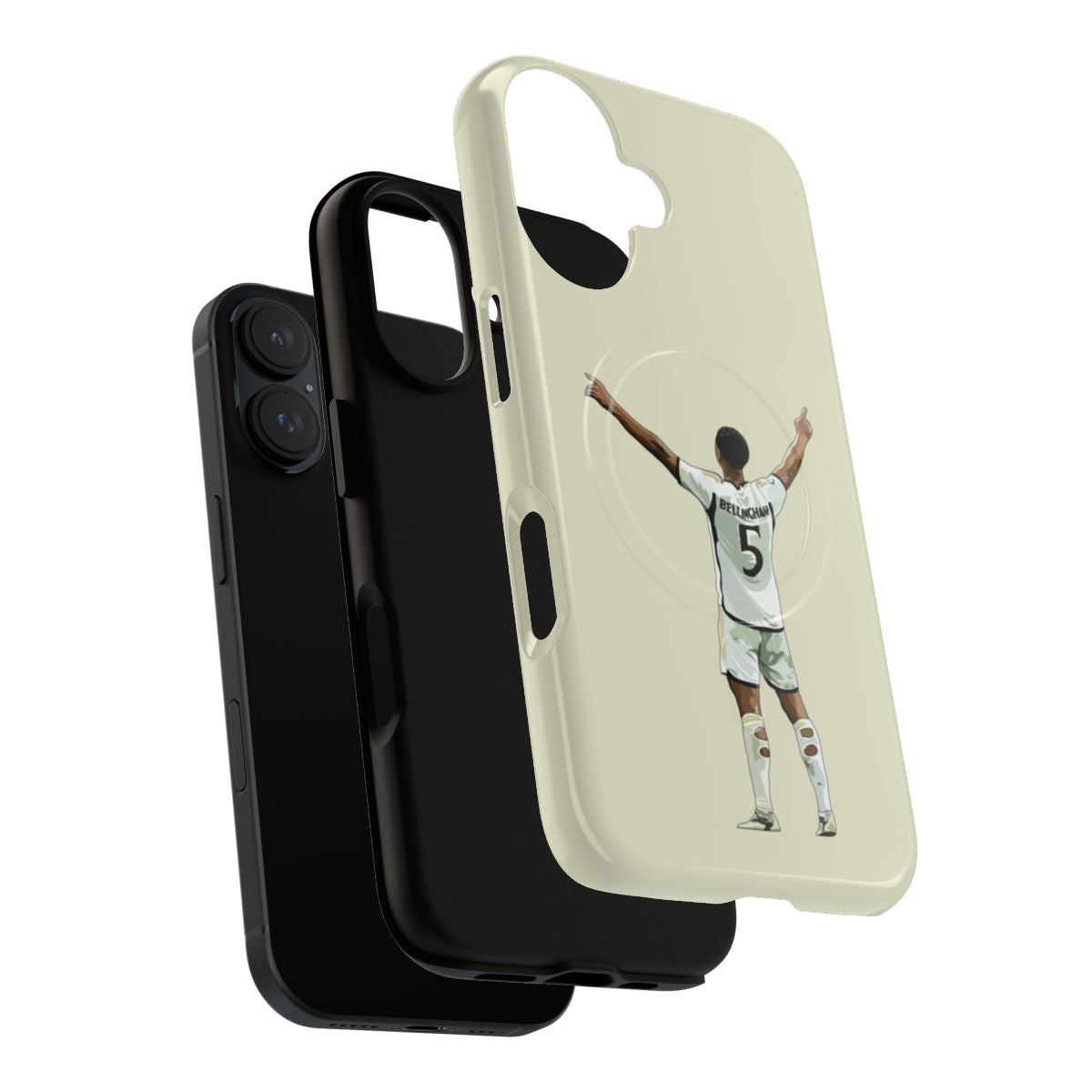 Jude Bellingham inspired magnetic phone case - Layers