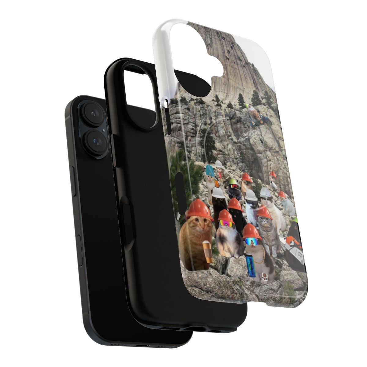 Personalized Crew Photo Magnetic Tough Phone Cases with Custom Design - Layers