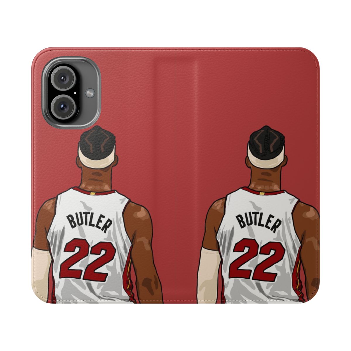 Jimmy Butler themed basketball flip phone case