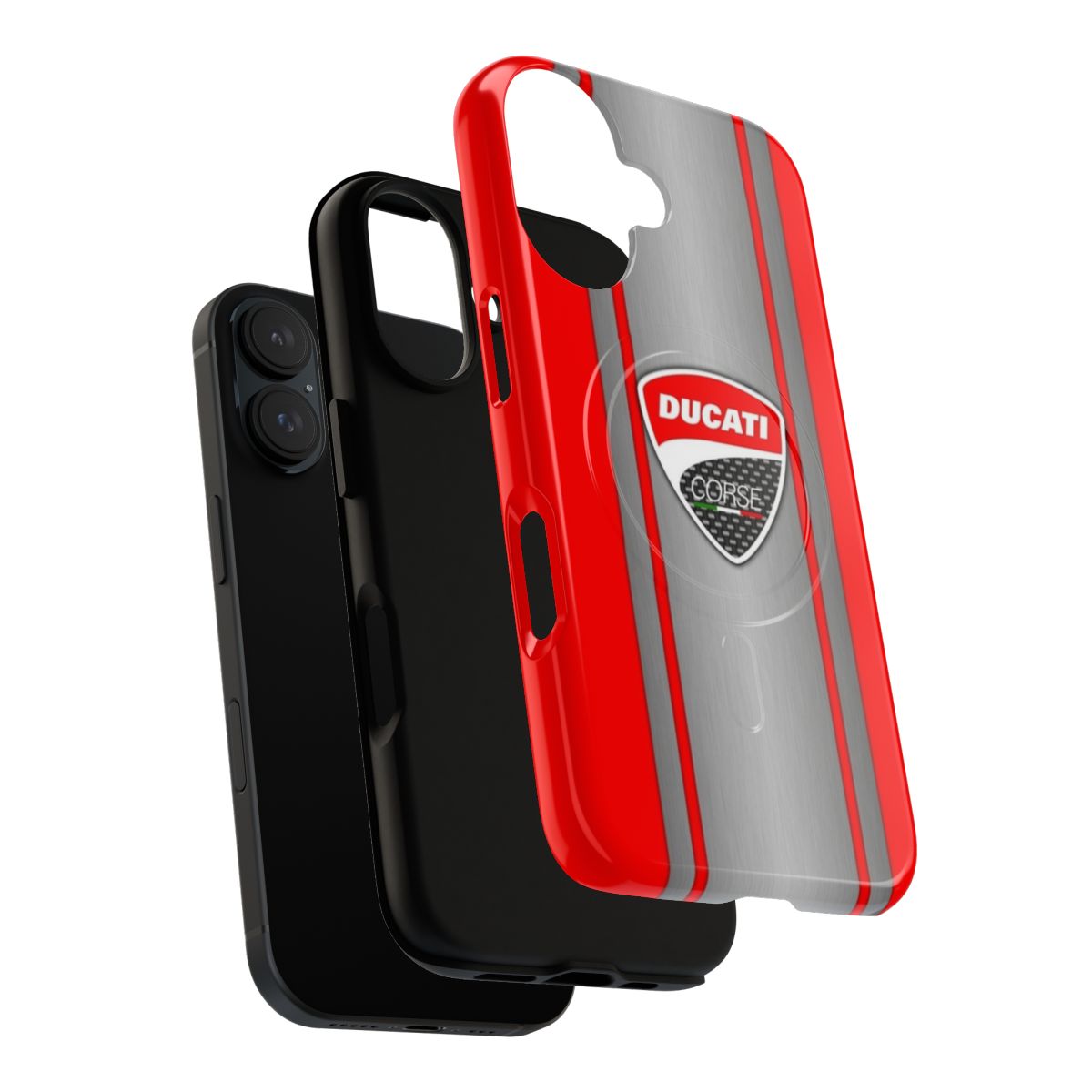 Durable magnetic tough case with Ducati racing inspired design - Layers