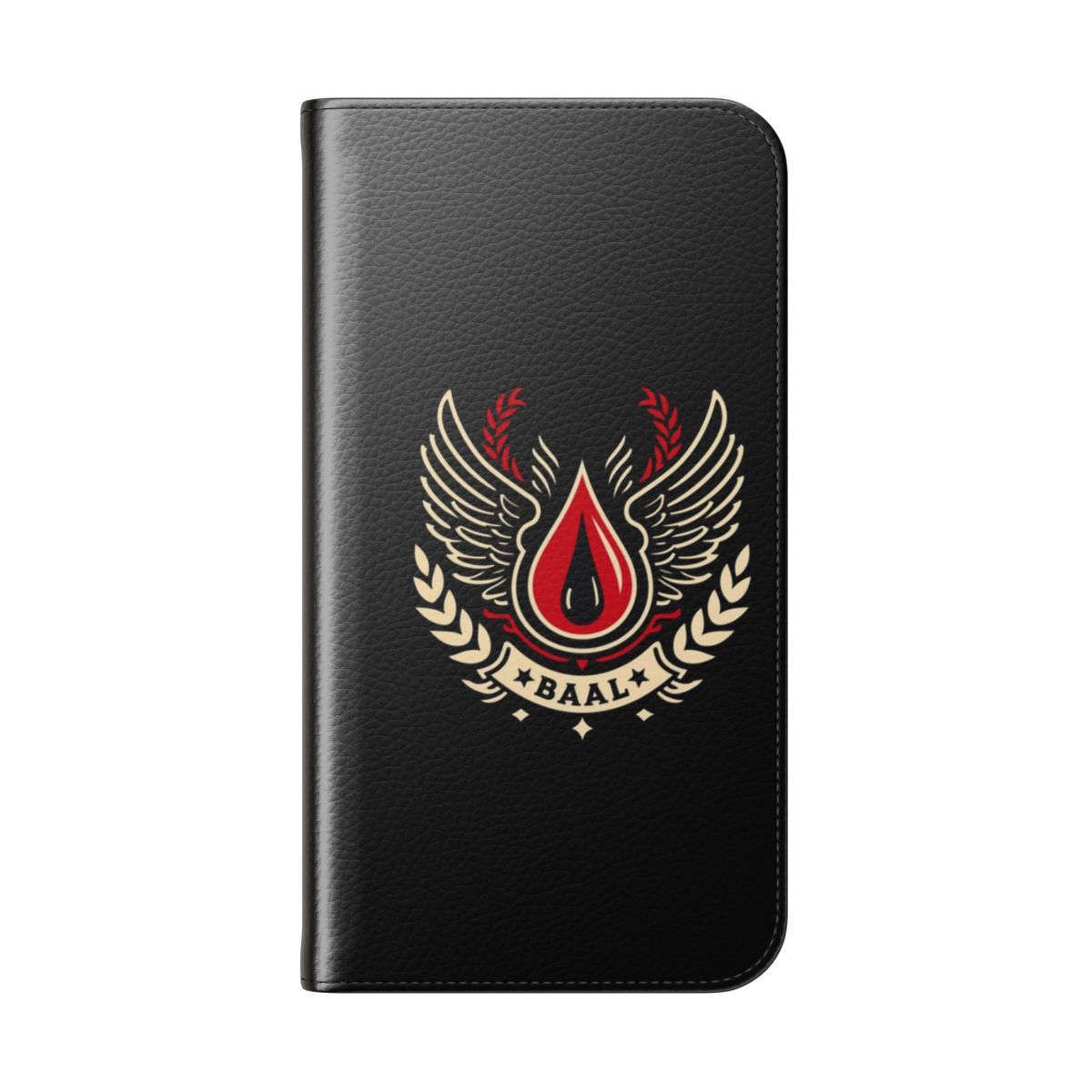 Warhammer 40K inspired phone case cover with flip design - Folded Back