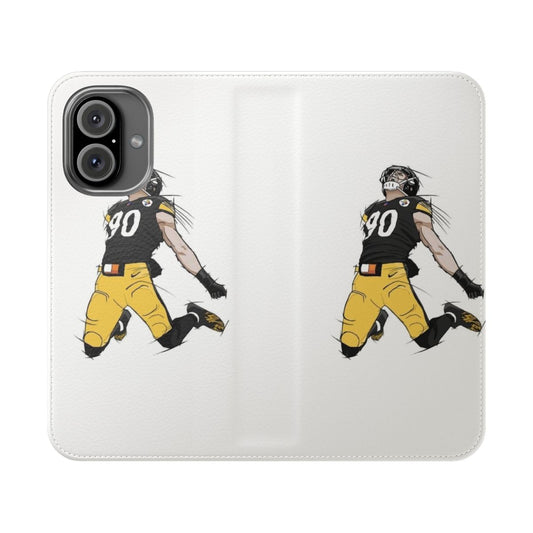 Steelers-Inspired Football Phone Case