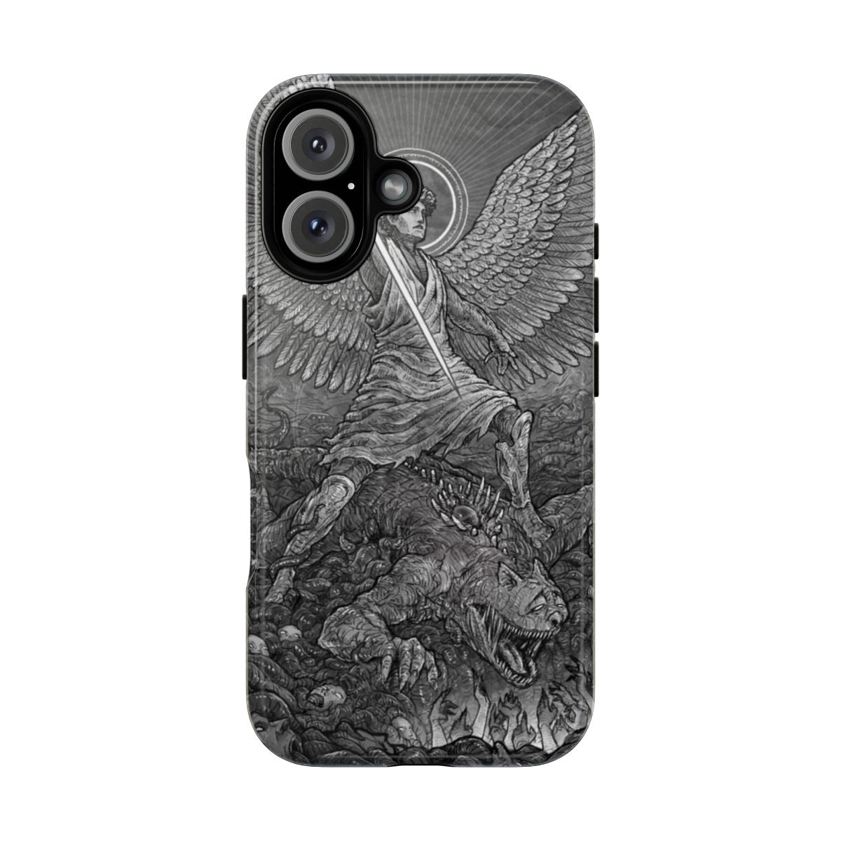 Magnetic phone case featuring the artwork "The Forgiveness of Jon"