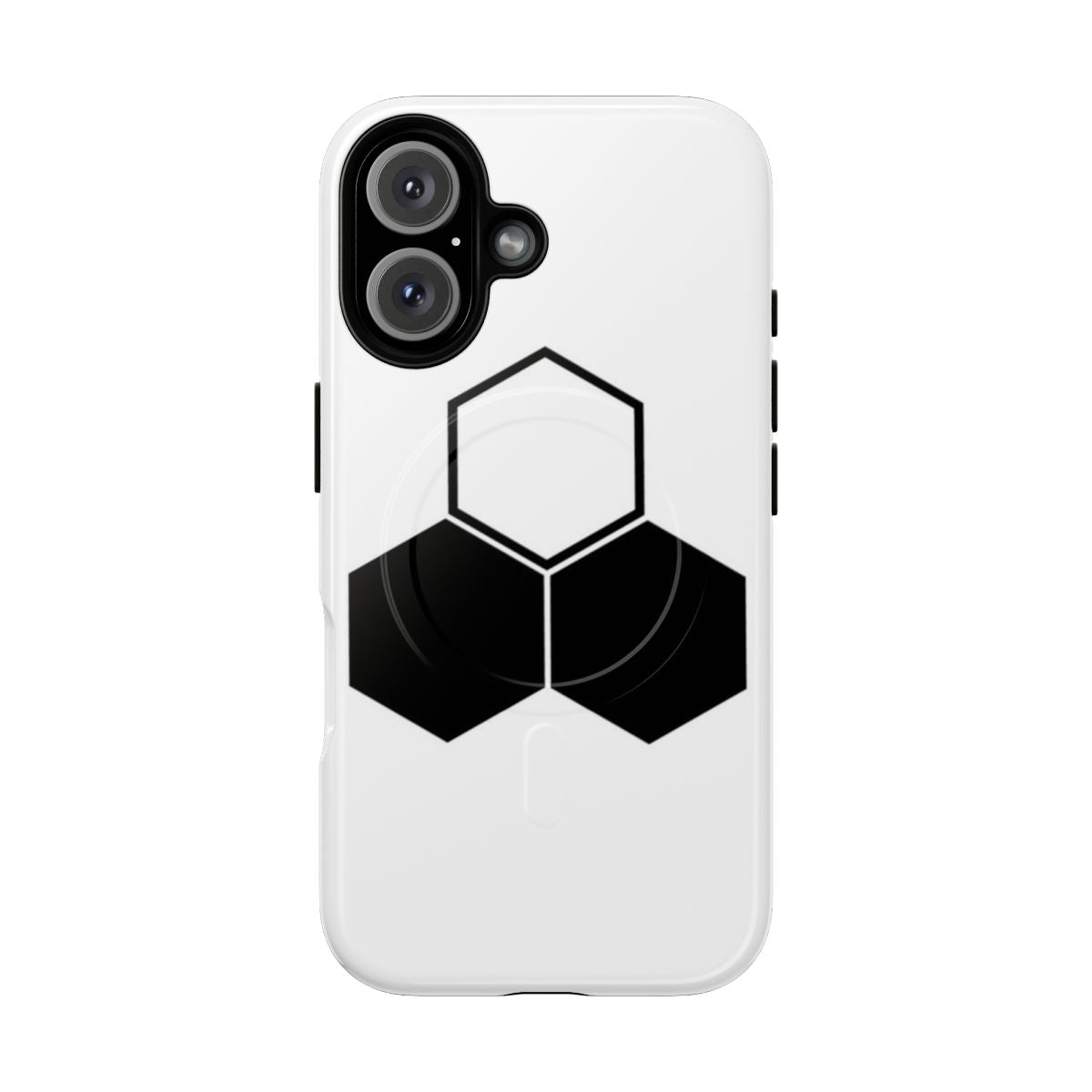 Fantastic Four phone case with hexagon emblem design