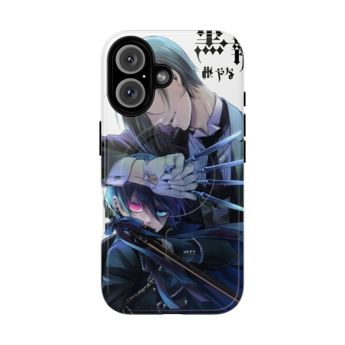 Magnetic tough phone case featuring the Black Butler anime series