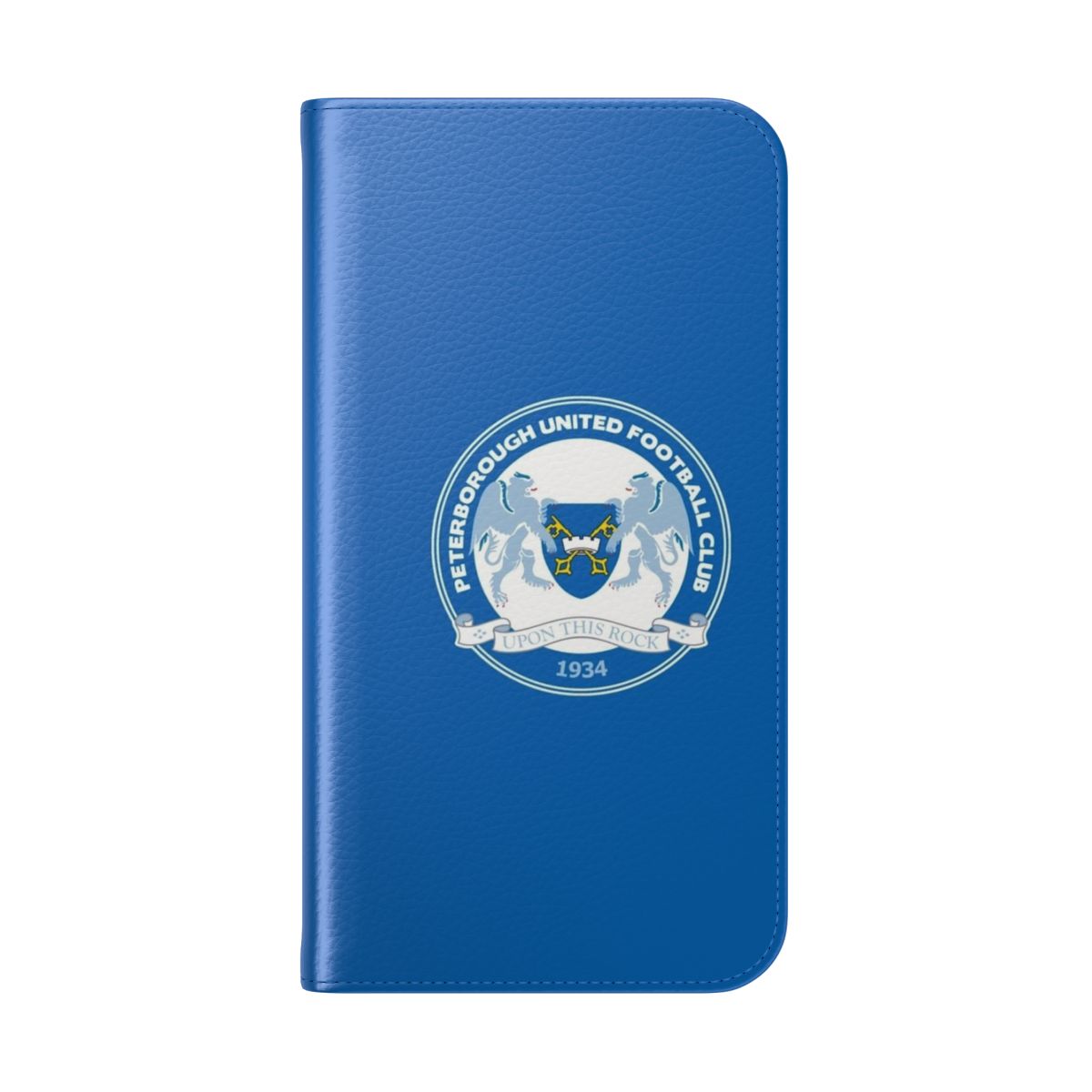 Peterborough United Inspired Flip Cover Phone Case - Folded Back