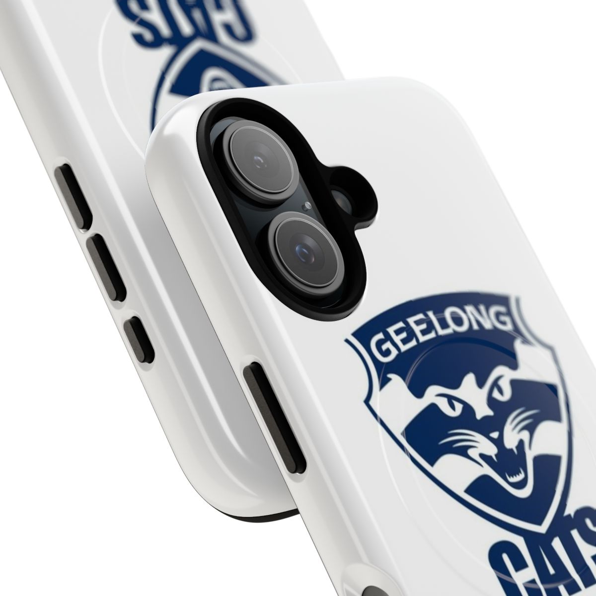 Geelong-themed phone case with magnetic tough design for sports fans - Detail