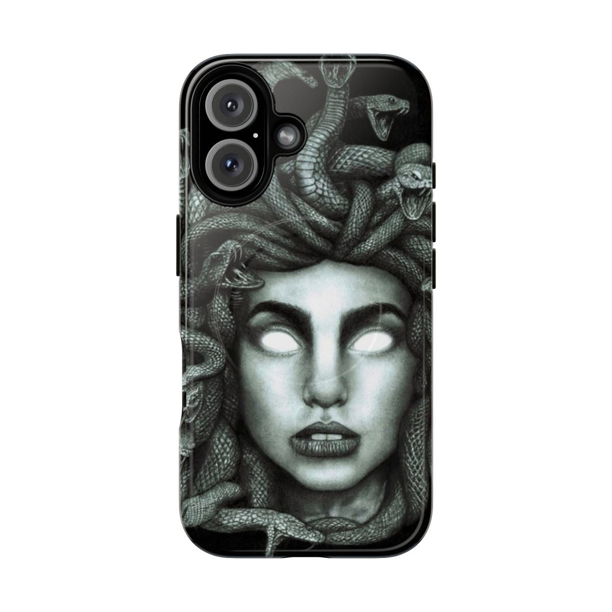 Medusa Magnetic Tough Phone Cases featuring a mythological gorgon design