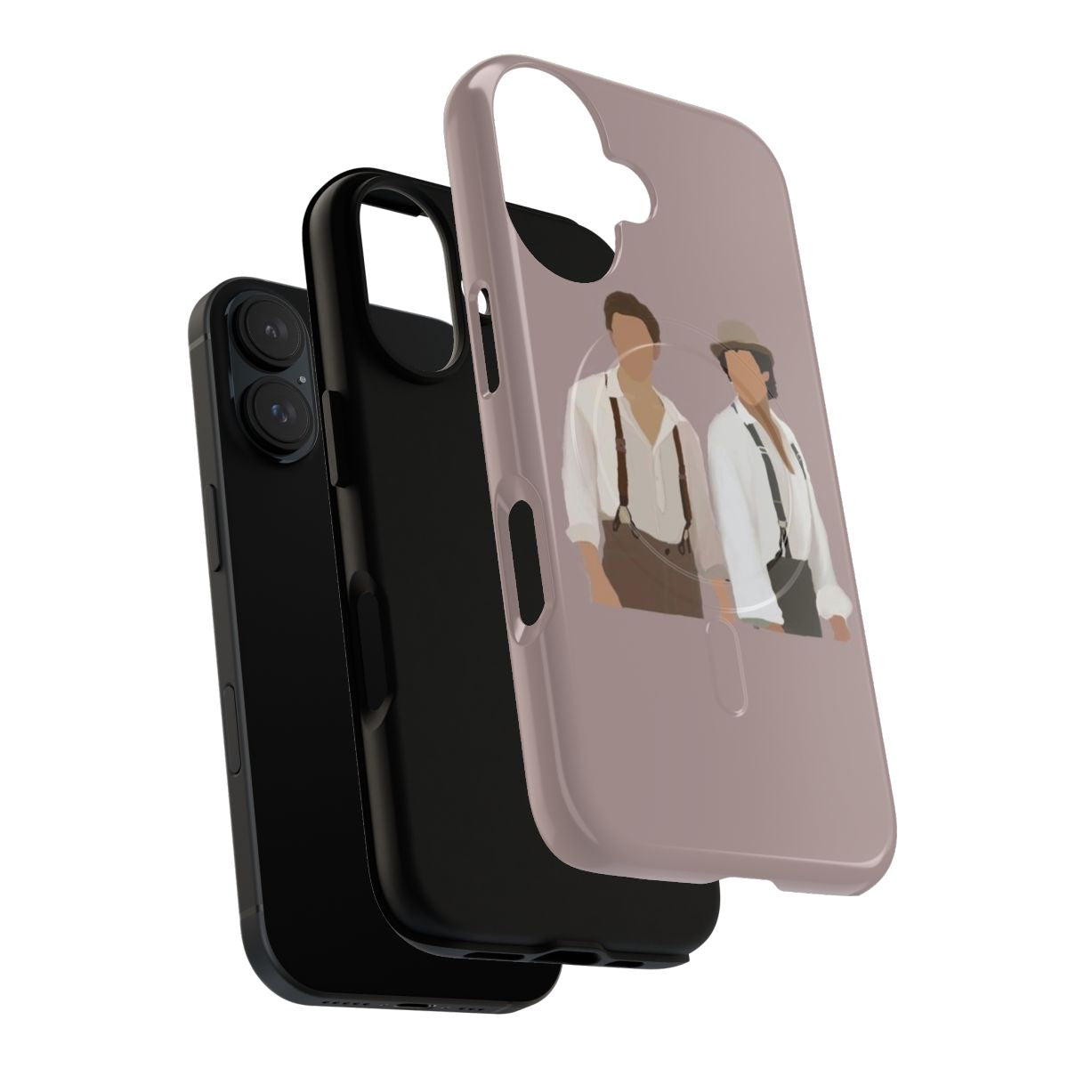 Magnetic tough phone cases featuring characters from The Vampire Diaries and The Originals - Layers