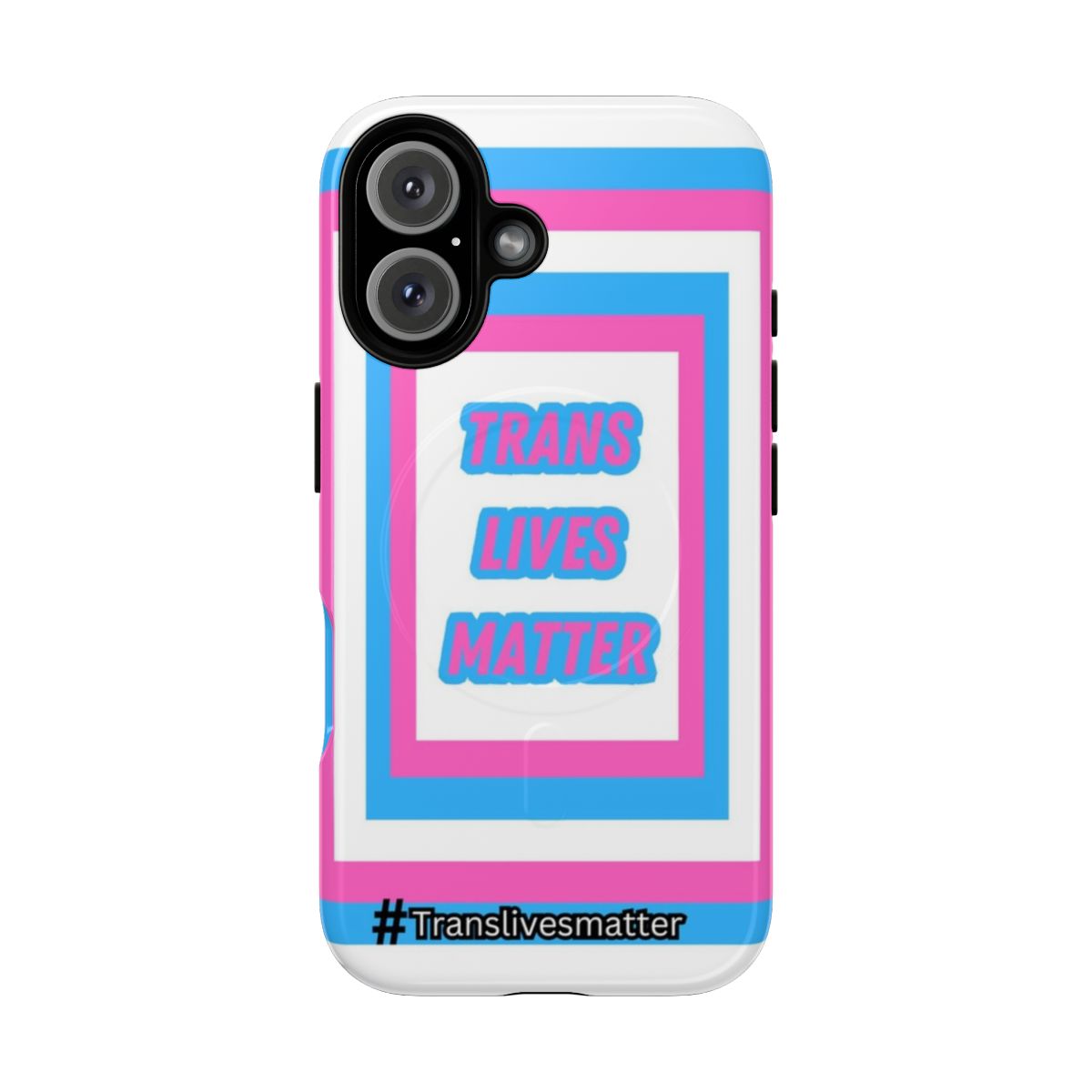 Transgender Pride Magnetic Tough Phone Case with LGBTQIA+ design