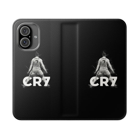 Cristiano Ronaldo CR7 inspired flip cover phone case