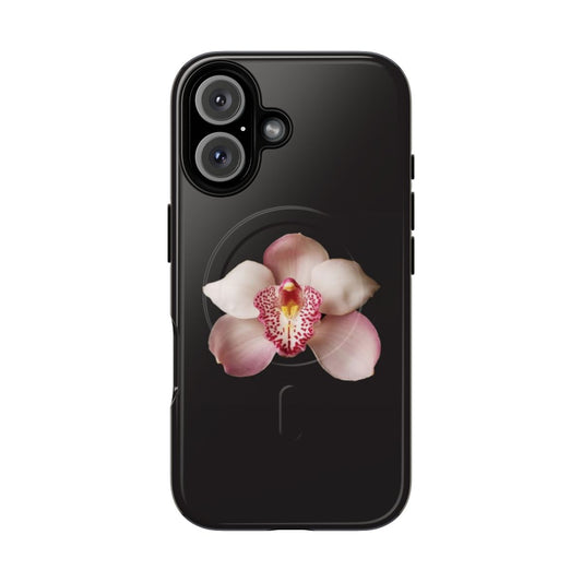 Vibrant Cymbidium Orchid Flower Phone Case