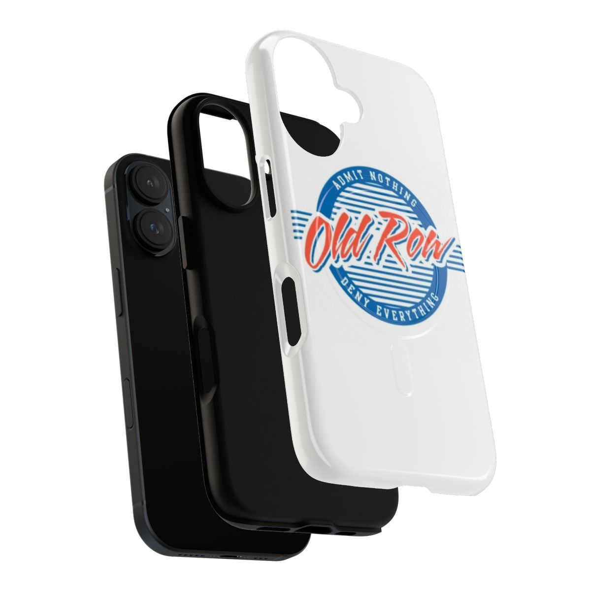 Magnetic phone case with a tough, rugged design for college students and Greek life - Layers