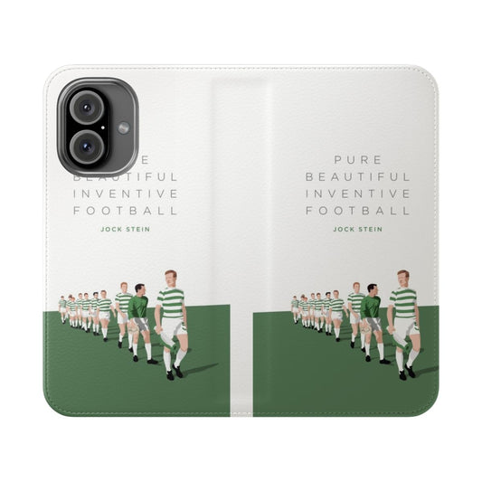 Stylish Celtic phone case featuring the iconic Lisbon Lions football team