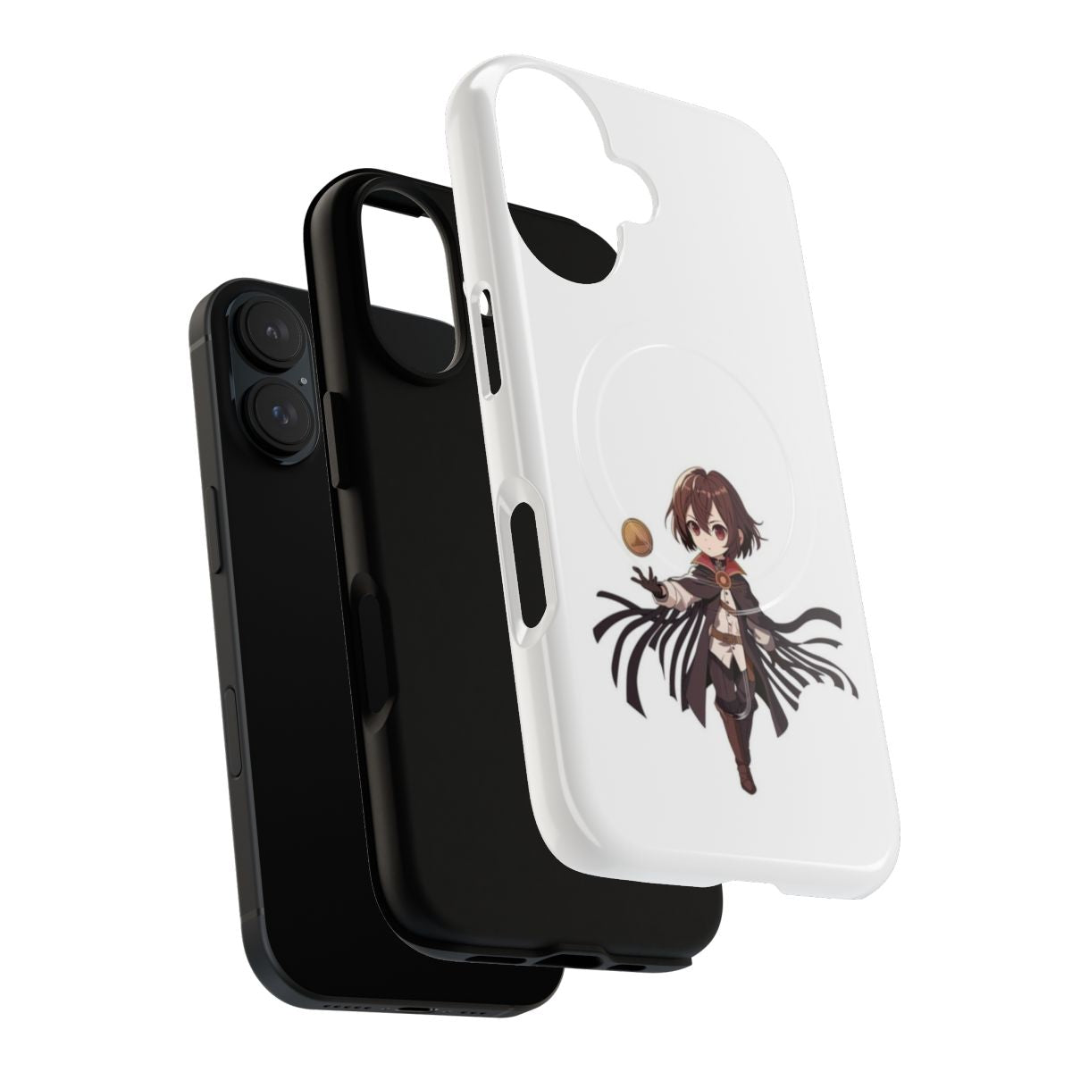 Vin Chibi Inspired Magnetic Tough Phone Case - Layers