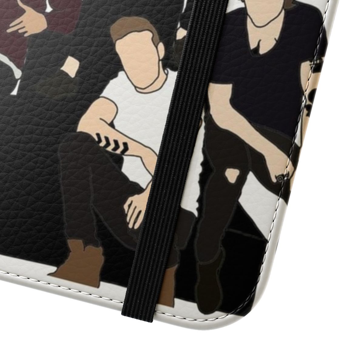 One Direction Inspired Flip Cover Phone Case - Close Up