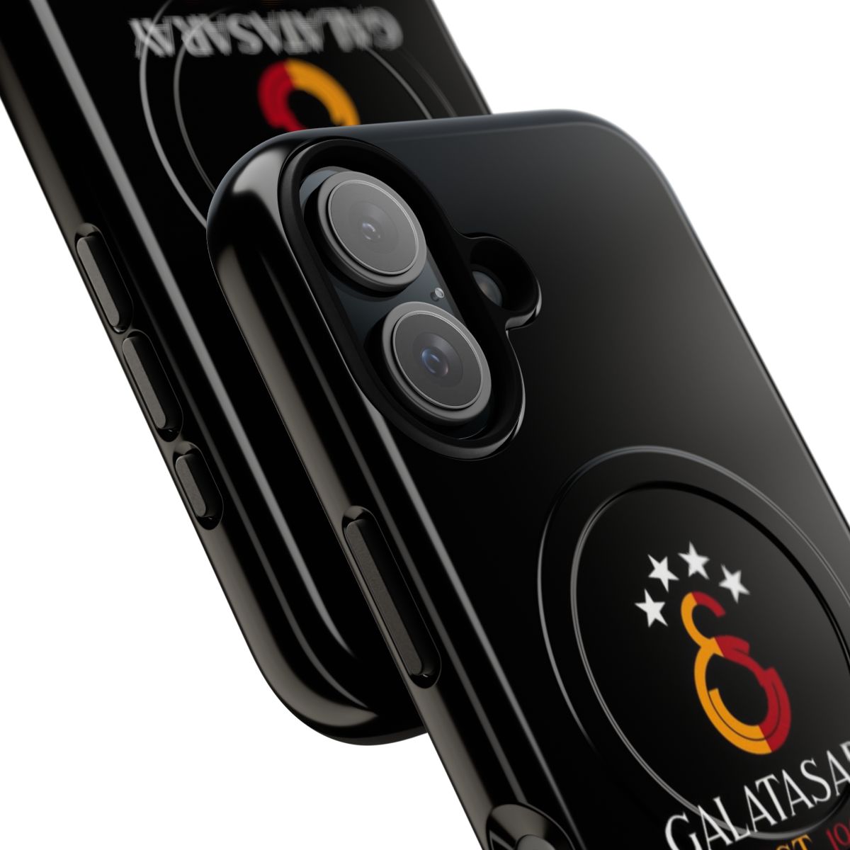 Magnetic tough phone case featuring the Galatasaray SK logo - Detail