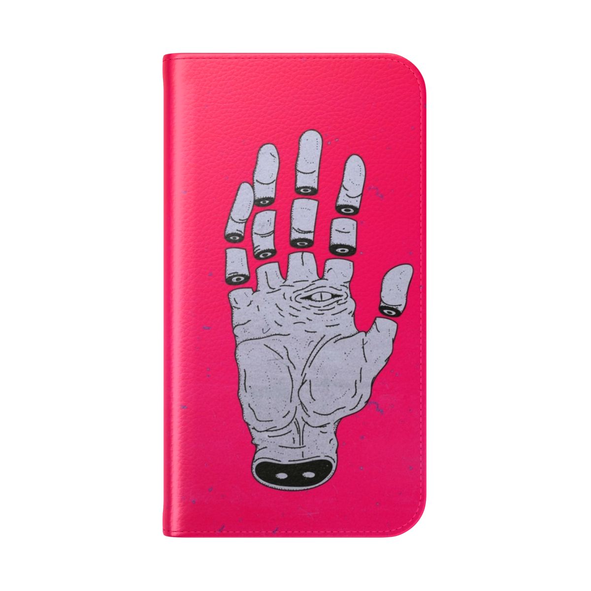 Bone hand horror themed phone case - Folded Back