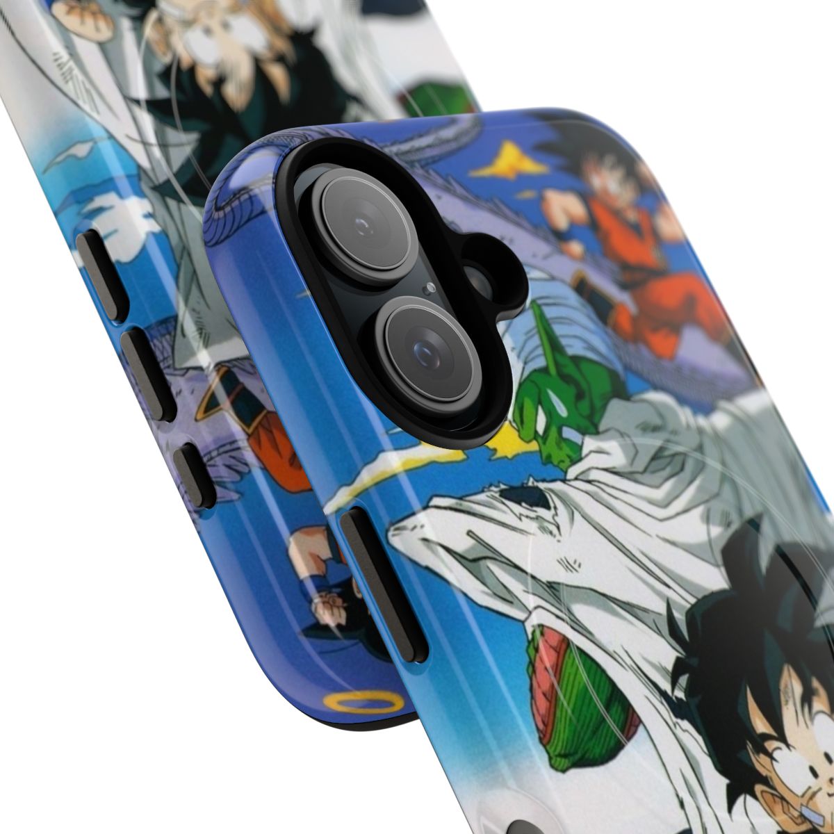 Vibrant Dragon Ball Z-themed magnetic tough phone case - Detail