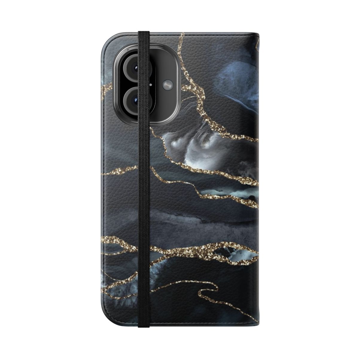 Marble Landscape Masculine Design Phone Case Cover - Folded Front