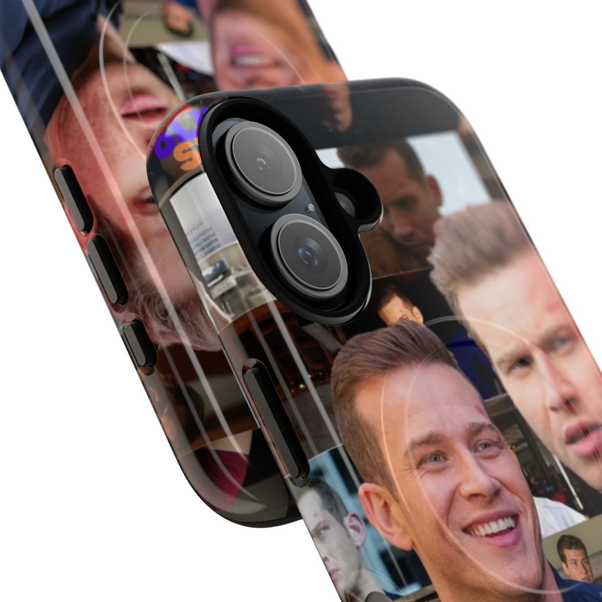 9-1-1 TV show inspired phone case featuring Evan Buckley character - Detail