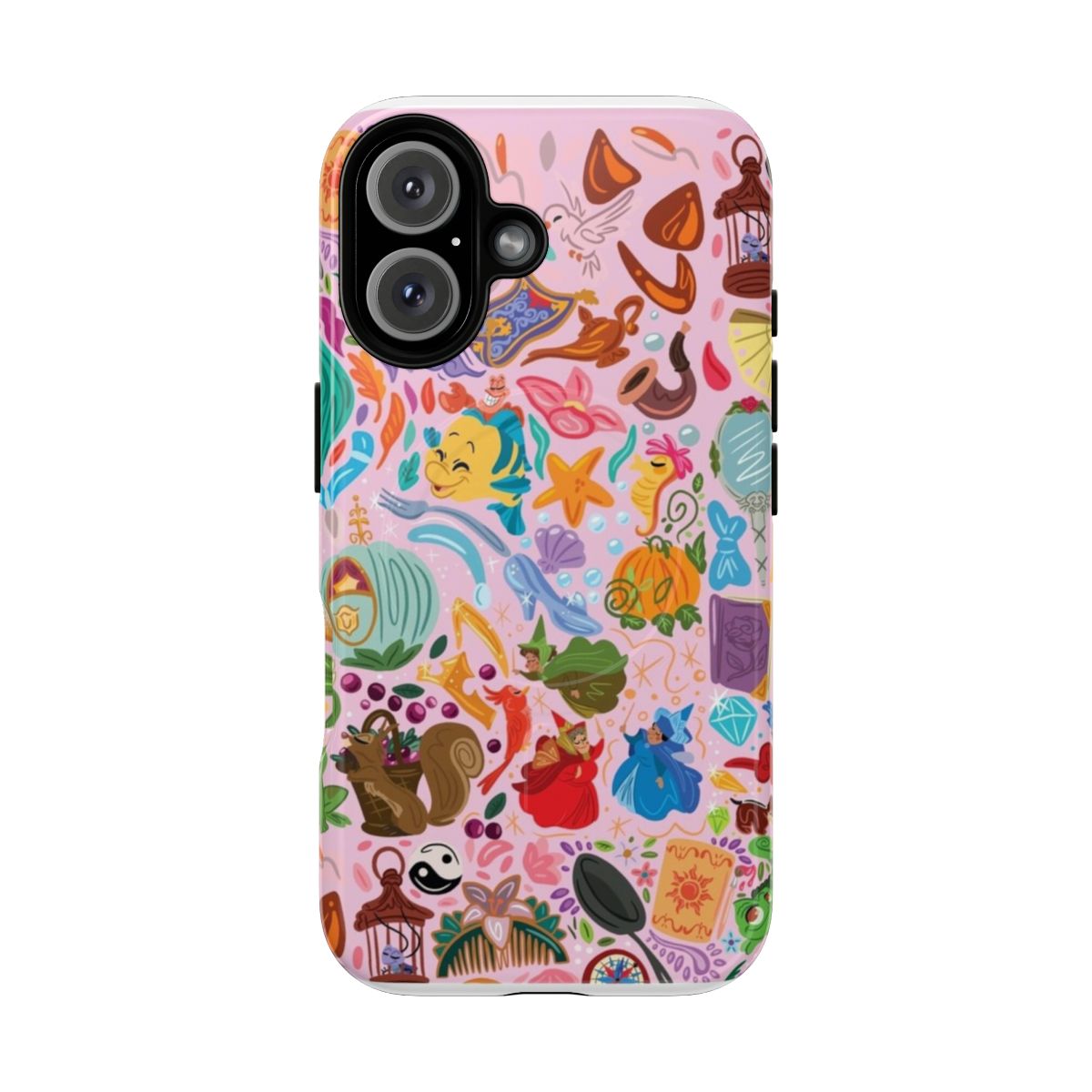 Vibrant and durable princess-themed phone case