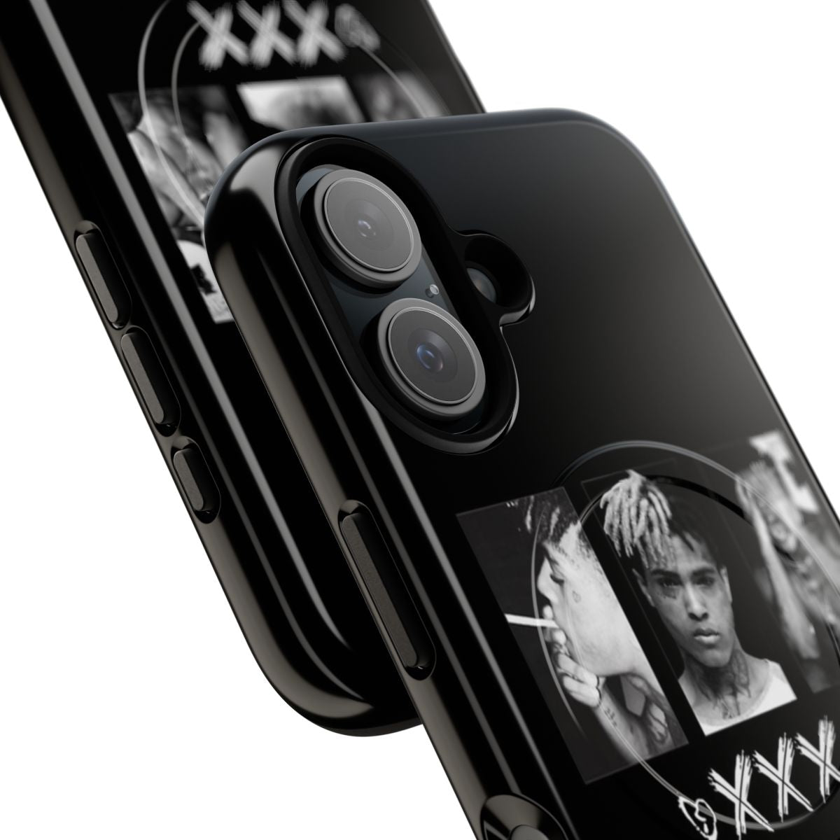 XXXTentacion inspired magnetic tough phone case - Detail