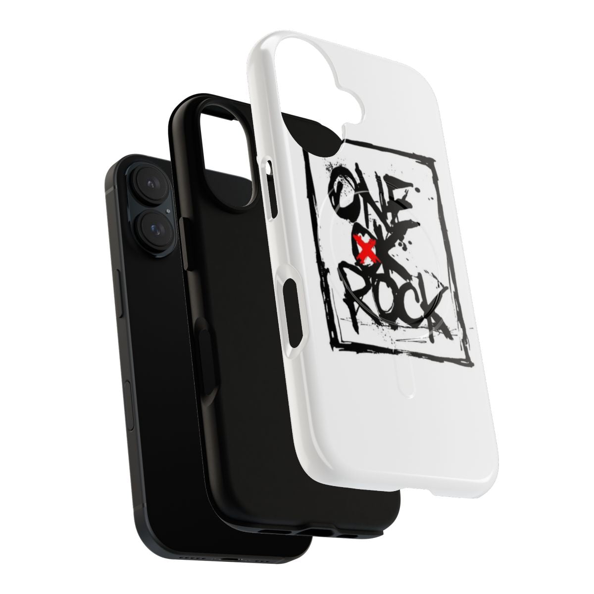 Sleek and durable phone case featuring the iconic imagery of the Japanese rock band One OK Rock. - Layers