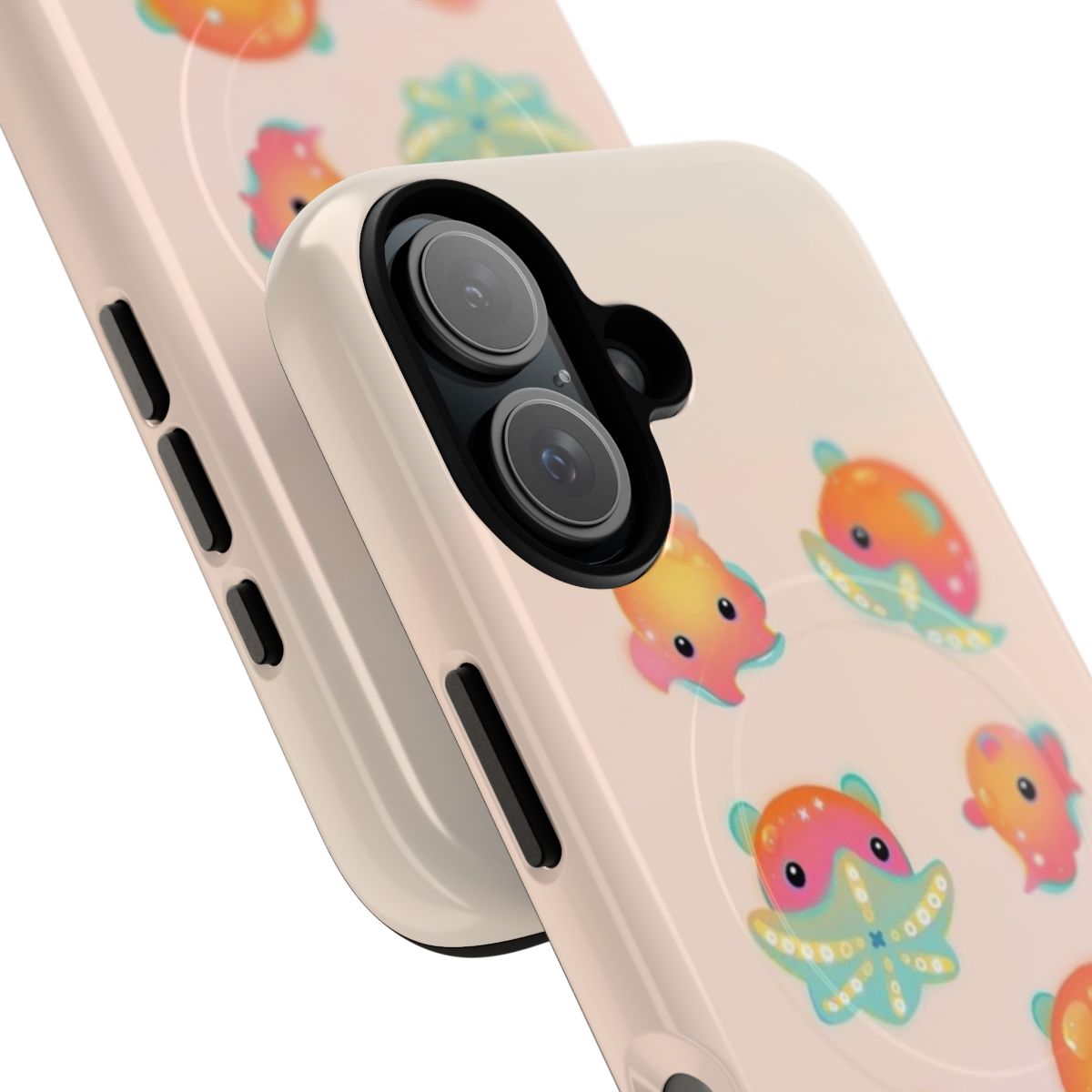 Flapjack octopus phone case with a unique and eye-catching design - Detail