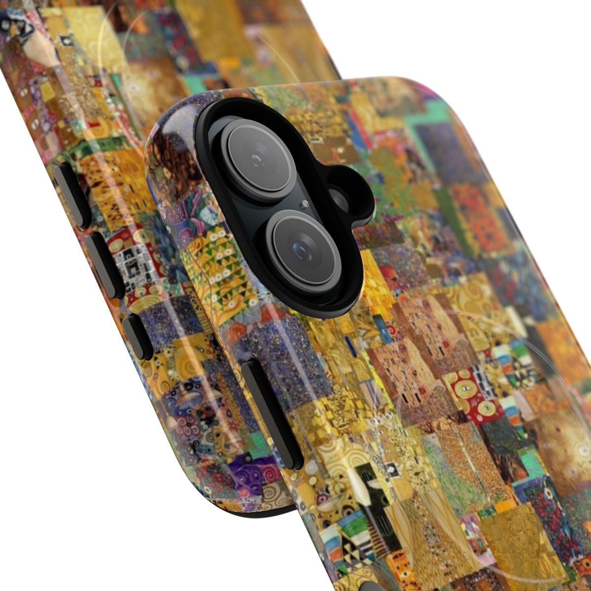 Phone case featuring a Gustav Klimt art design - Detail