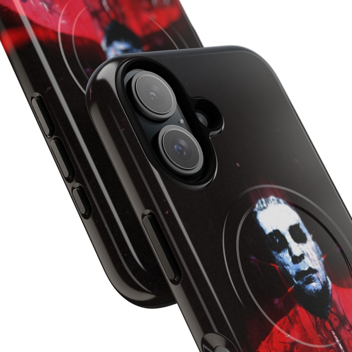 Rammstein Till Lindemann inspired magnetic tough phone case - Detail