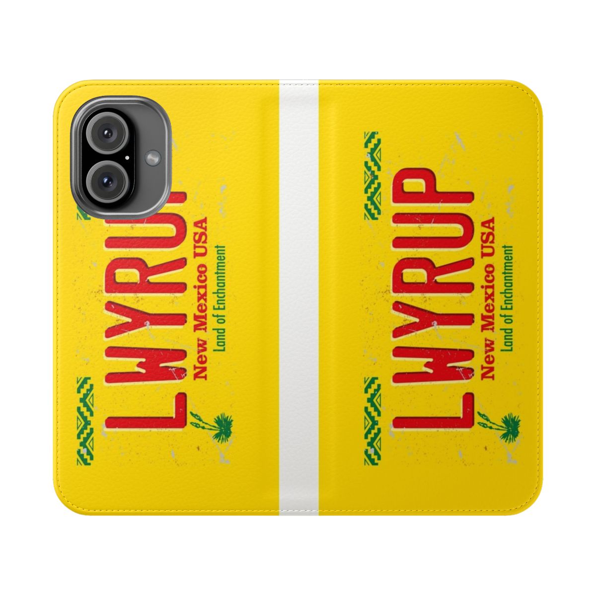 Breaking Bad and Better Call Saul inspired flip cover phone case with LWYRUP design