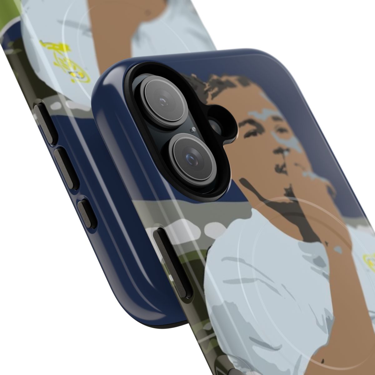 Leeds United Kalvin Phillips Magnetic Protective Phone Case - Detail