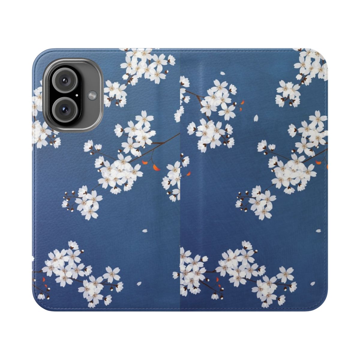 Sakura inspired floral phone case cover