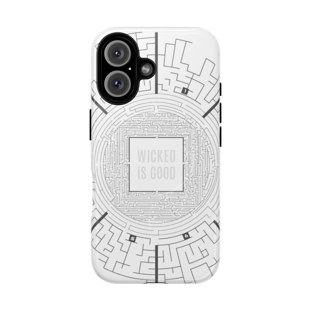 Dystopian Maze Runner inspired magnetic tough phone case with maze runner, the maze, thomas, and wicked design.