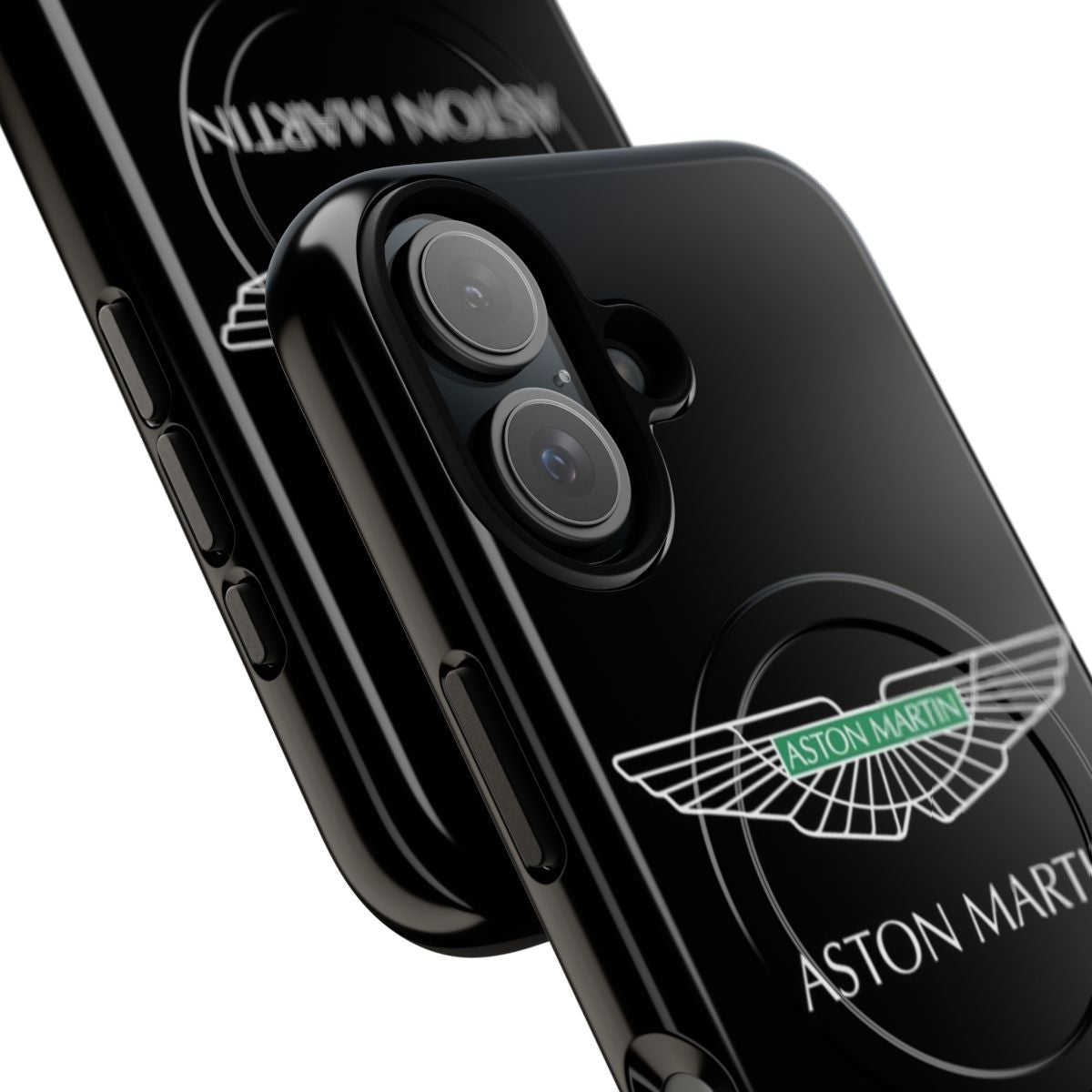 Magnetic tough phone case with Aston Martin F1 inspired design - Detail