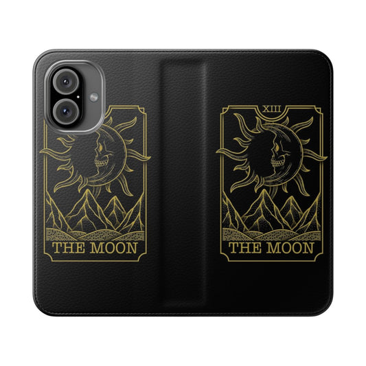 Mystic moon and celestial design phone case cover