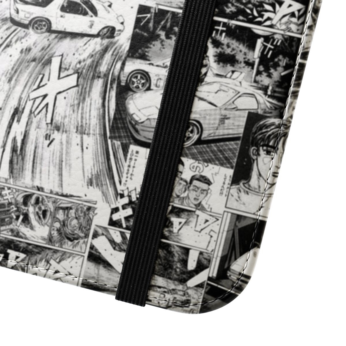 Customizable phone case with Initial D anime car design - Close Up