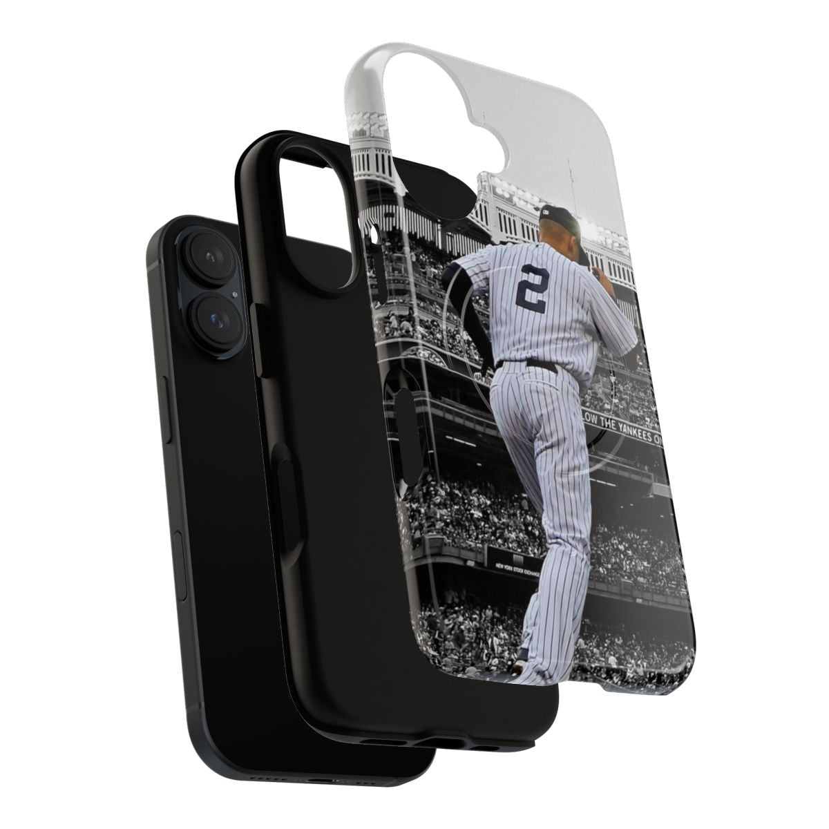 Durable Derek Jeter-inspired magnetic phone case with tough design - Layers