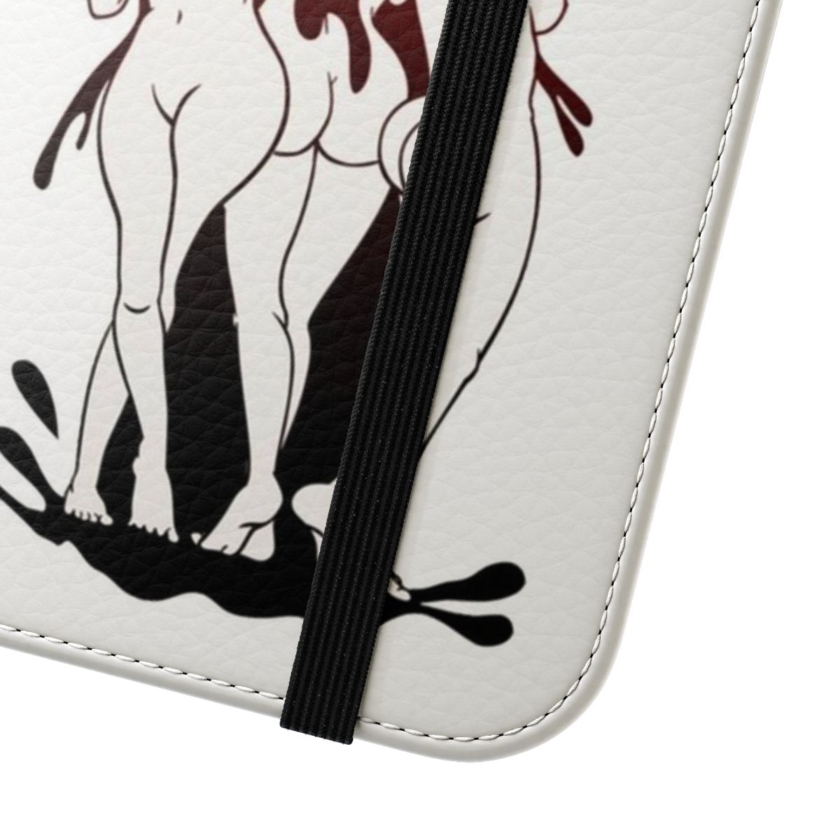 Scarface-inspired "To the World Is Yours" phone case with a stylized graphic design. - Close Up